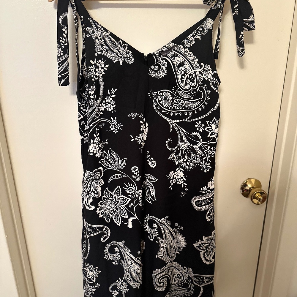 Cute bow shoulder romper